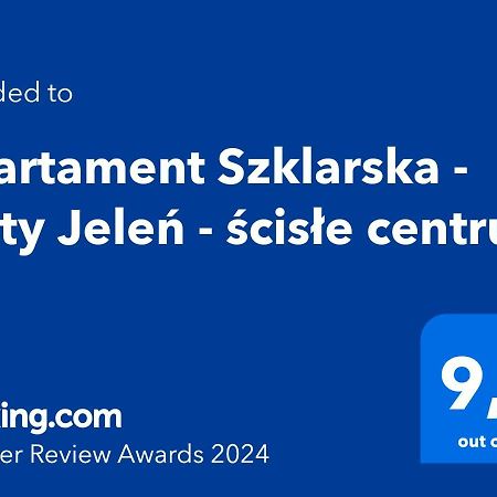 Apartament Szklarska - Zloty Jelen - Scisle Centrum ชกลาร์สกา ปอเรมบา ภายนอก รูปภาพ